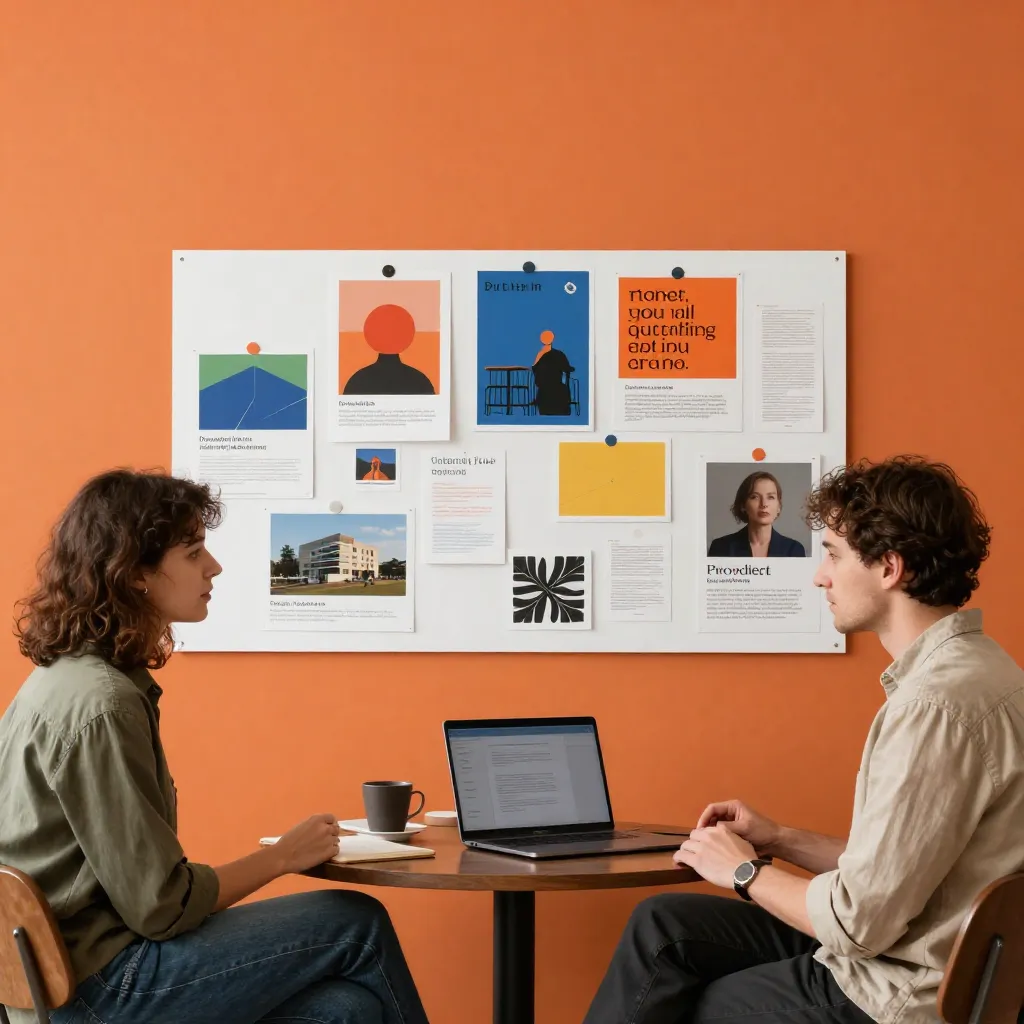 Style consultation session in progress